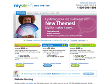 Tablet Screenshot of mysite.com